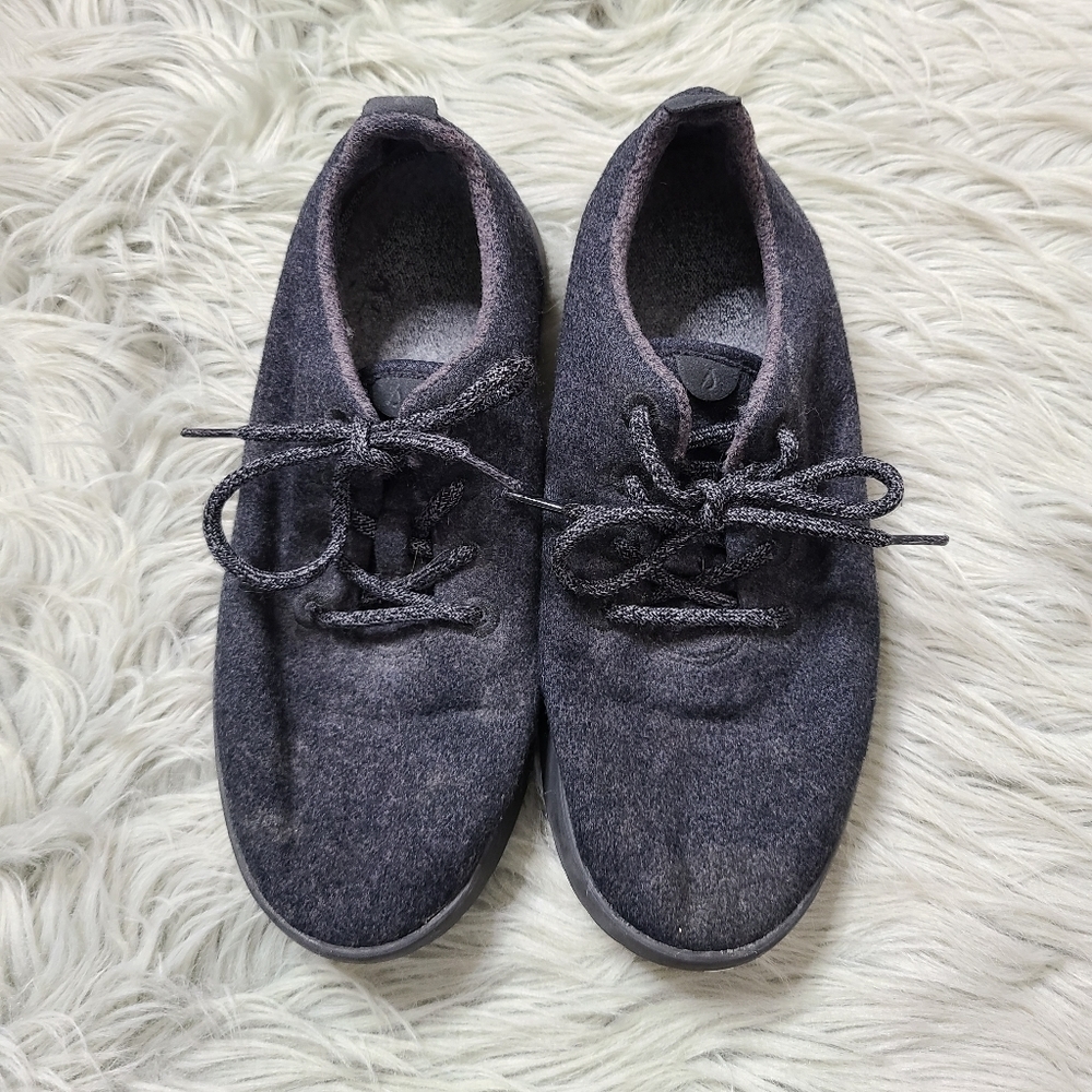 Allbirds Size 10 Womens Grey Wool Runners Sneakers